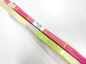 未使用品　正絹　佐賀錦　帯締め　2本セット